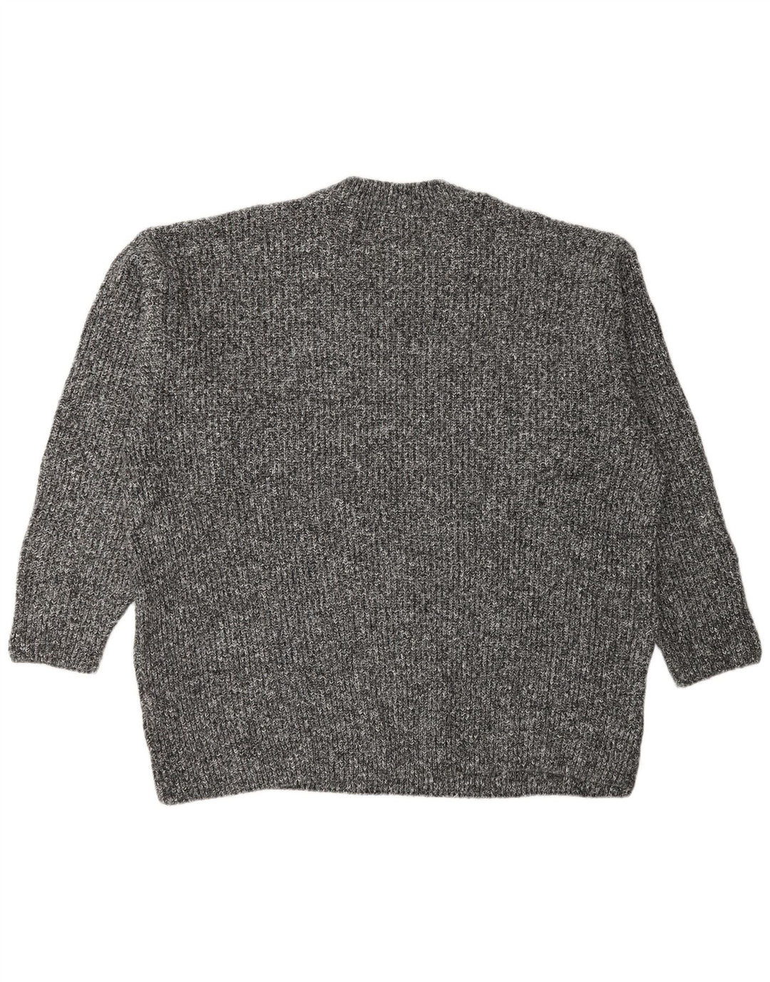 Marks & Spencer Suéter De Cuello Redondo Para Hombre Acrílico Moteado Gris Grande