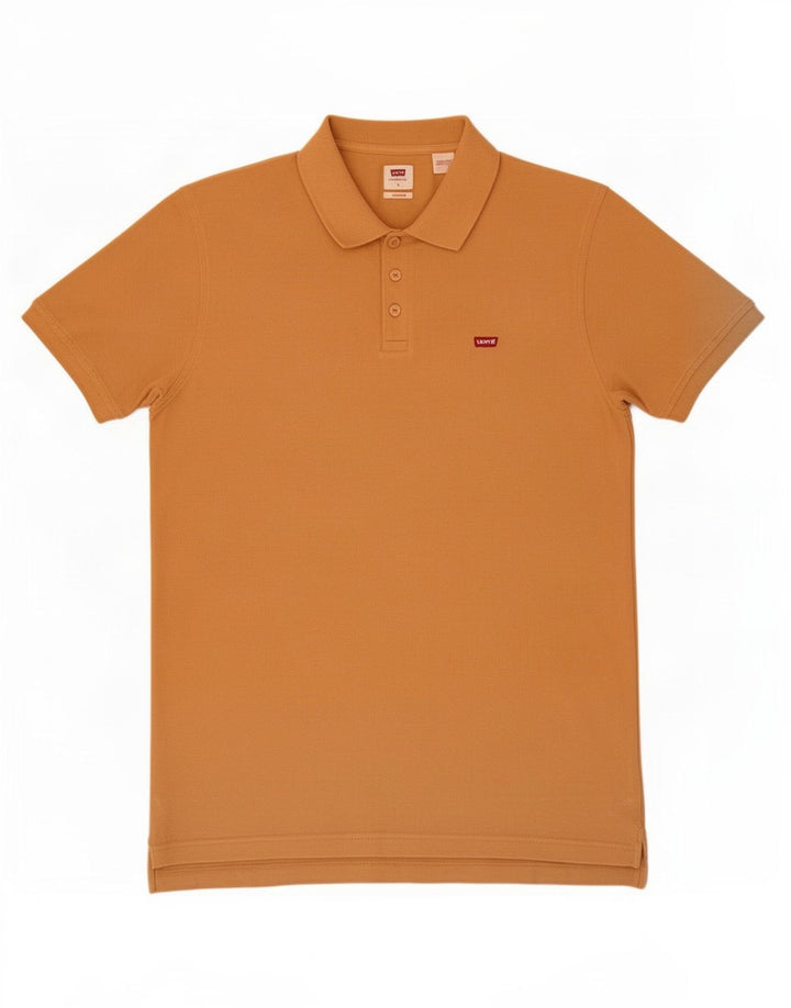 Levi's Polo de ajuste estándar para hombre, talla grande, color beige