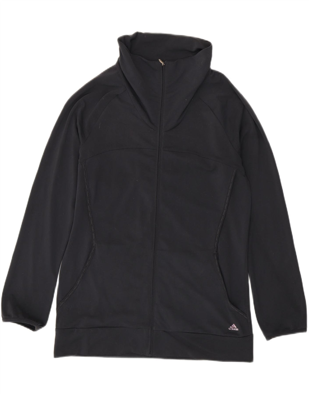 ADIDAS Chaqueta de chándal para mujer UK 20 XL Poliéster gris