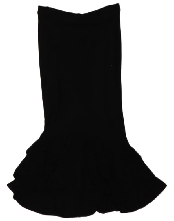Luisa Spagnoli Falda Escalonada para Mujer Mediana W30 Negro