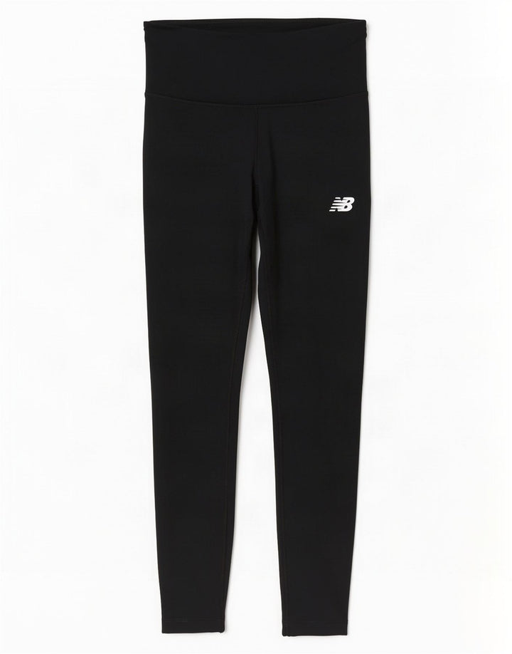 New Balance Leggings para mujer UK 10 Small Poliéster negro