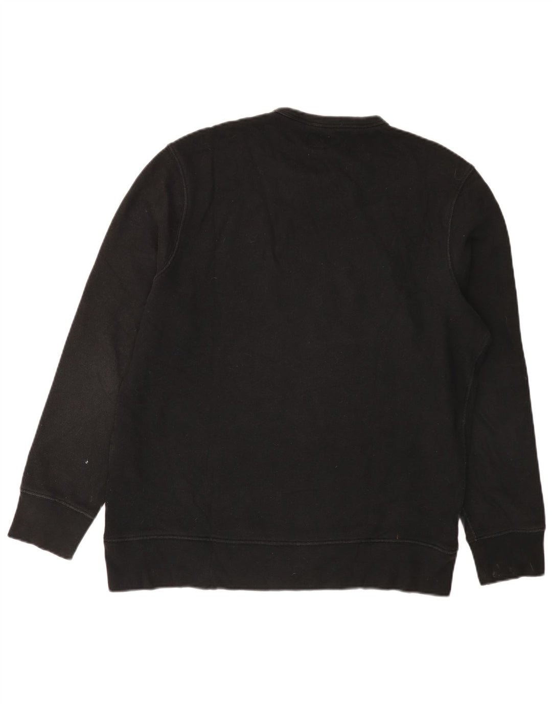 Levi's Hombre Sudadera Gráfica Jumper Grande Algodón Negro