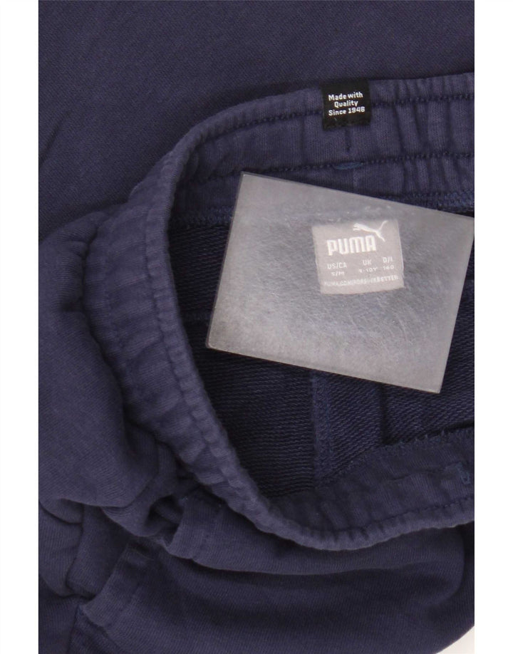 Puma Pantalón corto deportivo para niño 9-10 años Azul marino