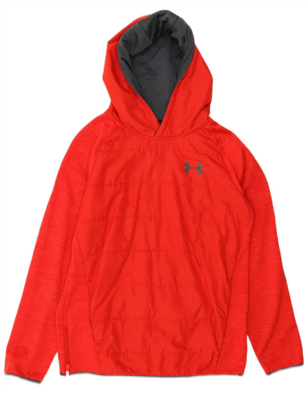 UNDER ARMOUR Jersey con capucha para niño 13-14 años XL Rojo Poliéster
