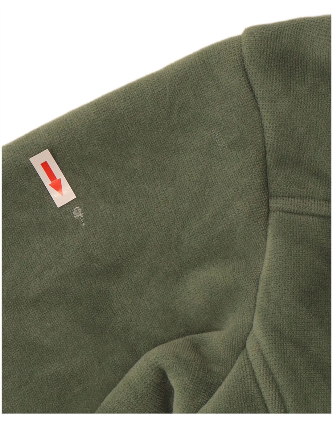 Patagonia Mujer Sherpa Chándal Top Chaqueta UK 10 Small Verde Poliéster