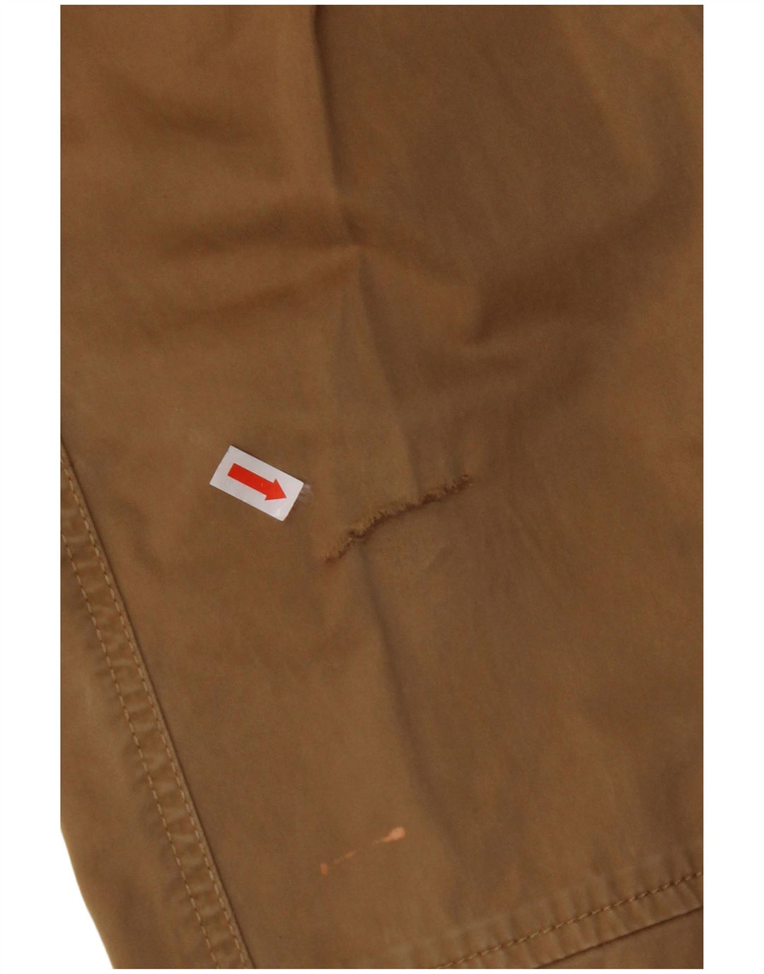 SUPERDRY Pantalón cargo recto para hombre W32 L32 Algodón beige