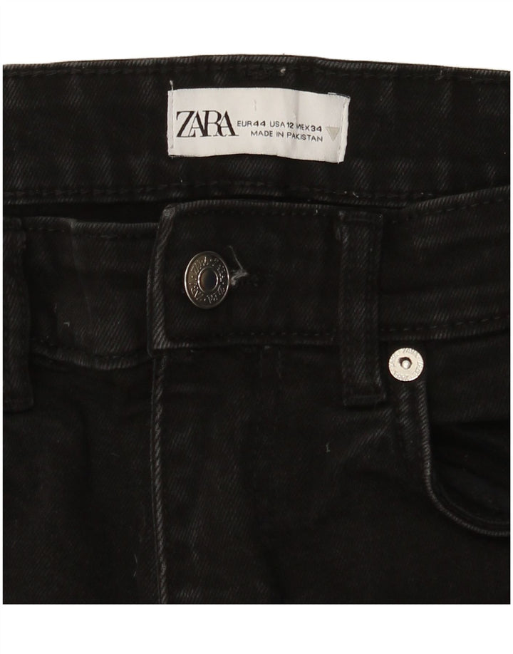 Zara Vaqueros Bootcut Mujer EU 44 XL W34 L25 Negro