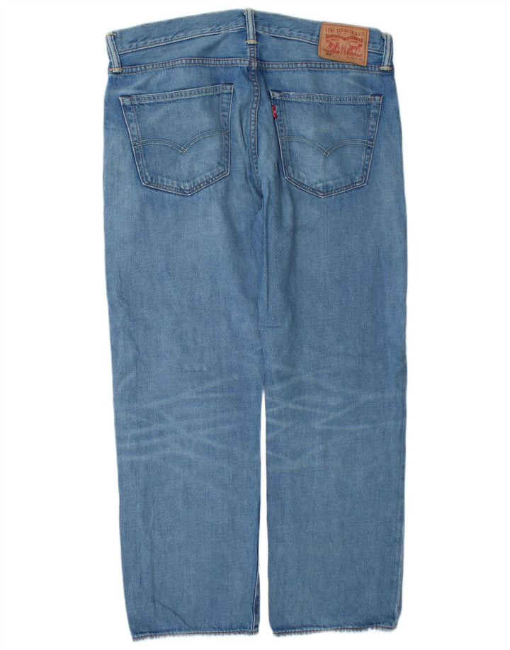 Levi's Hombre 504 Vaqueros Rectos W36 L30 Algodón Azul