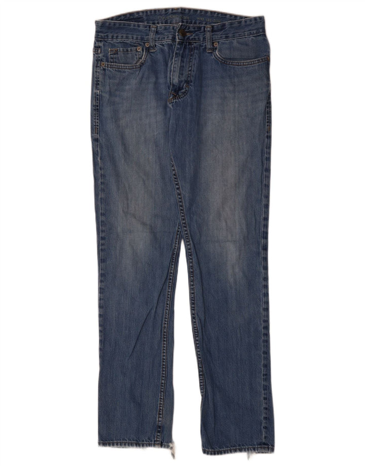 CALVIN KLEIN Vaqueros ajustados para hombre W32 L32 Algodón azul