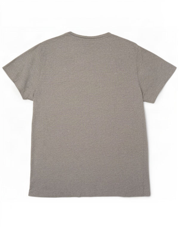 Levi's Camiseta gráfica para hombre Top XL Gris moteado