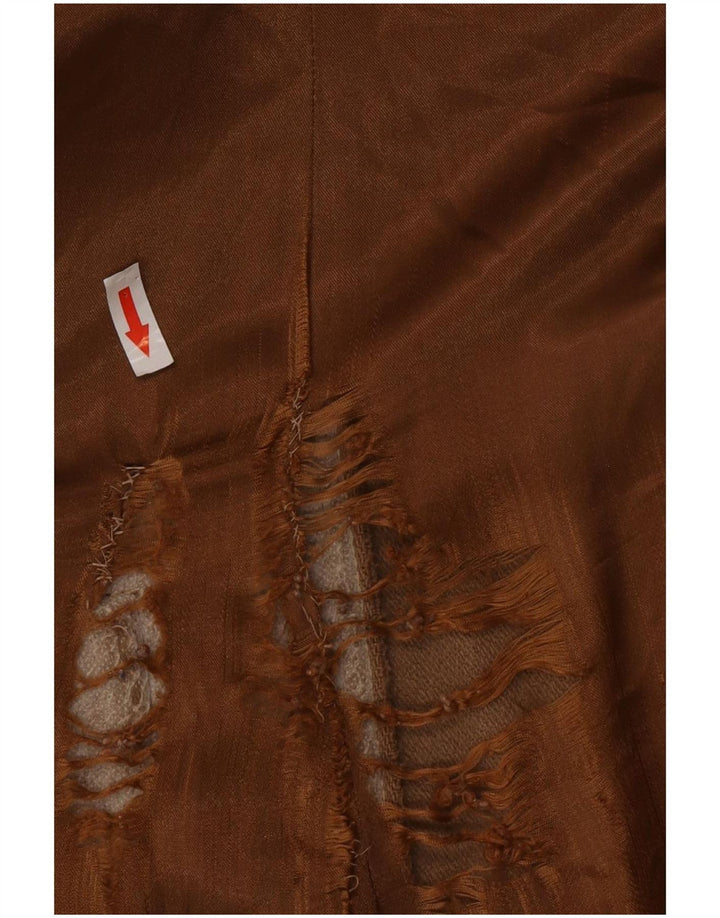 Benetton Trenca Con Capucha Para Mujer UK 40 Small Beige
