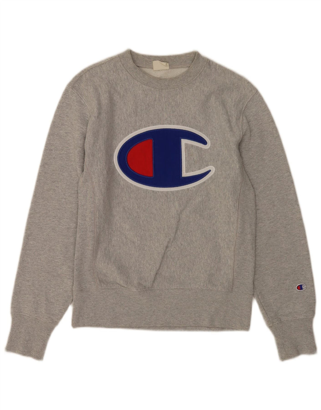 Champion Sudadera Gráfica para Hombre Jersey Pequeño De Algodón Moteado Gris