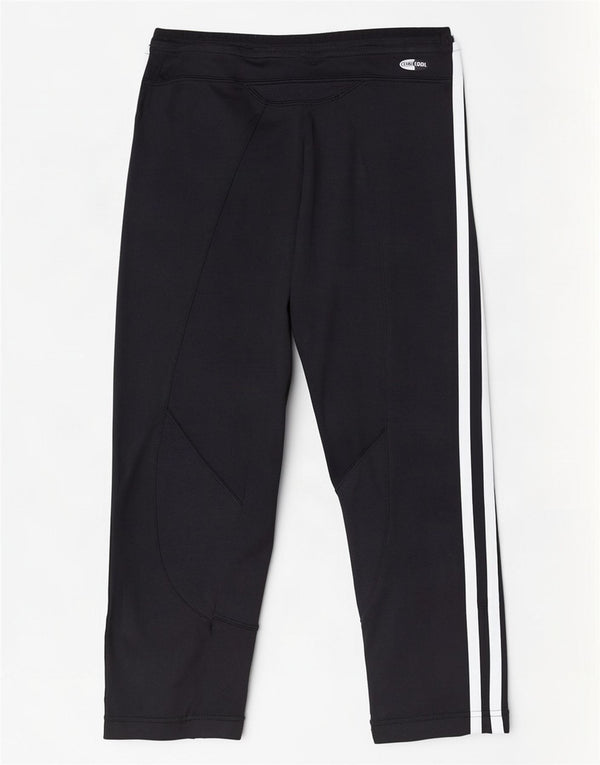 Adidas Climacool Capri Leggings para mujer UK 10 Small Negro Poliamida