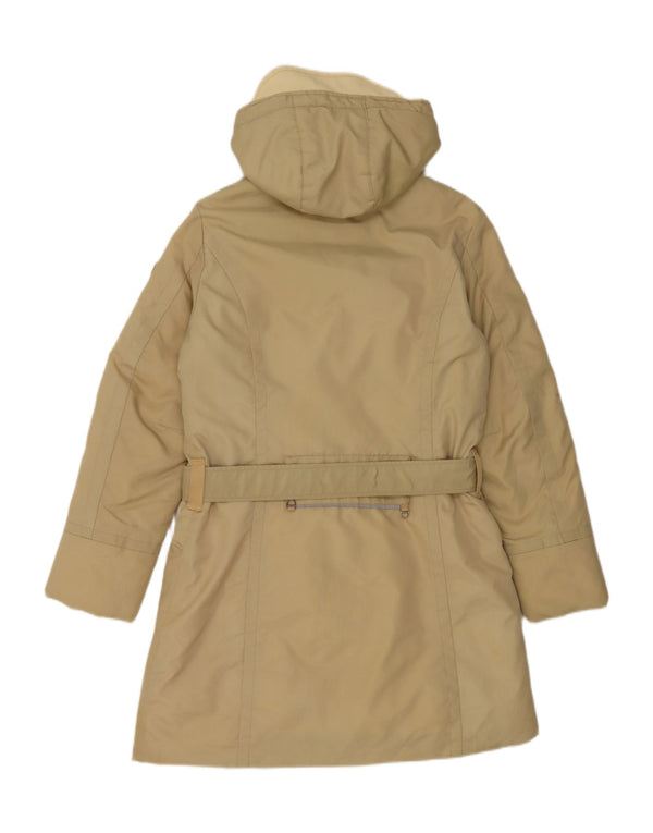 PEUTEREY Abrigo acolchado con capucha para mujer IT 42 Beige medio