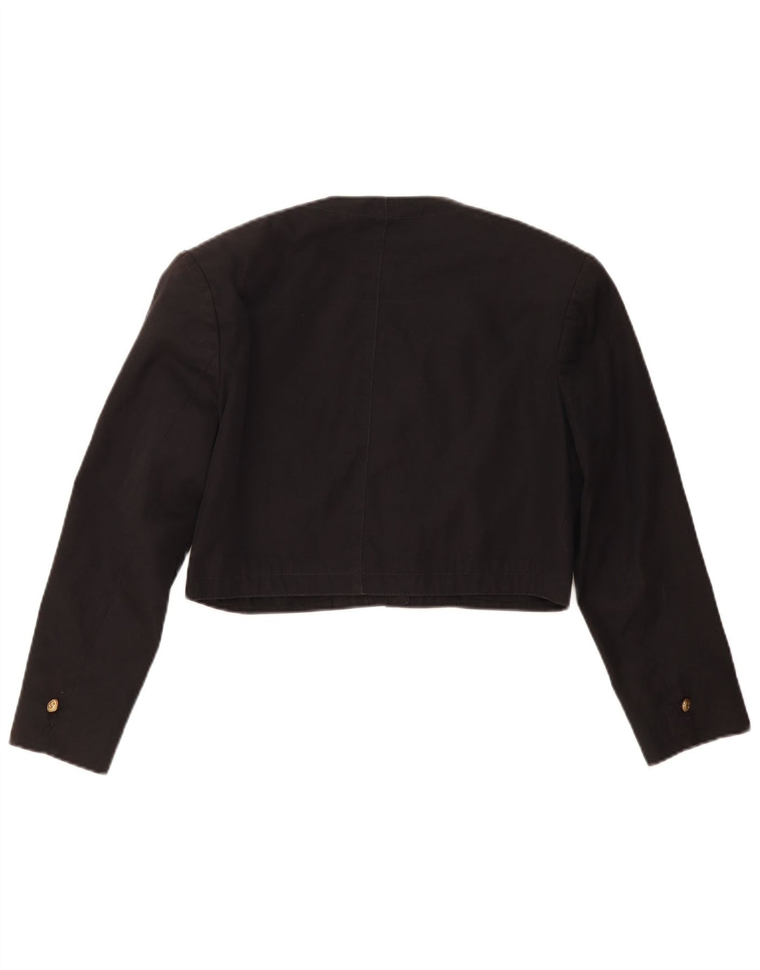 FORENZA Chaqueta Bolero para Mujer UK 46 Grande Algodón Negro