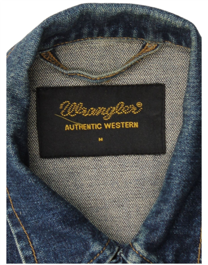 Wrangler Chaqueta vaquera para hombre UK 38 Algodón azul medio