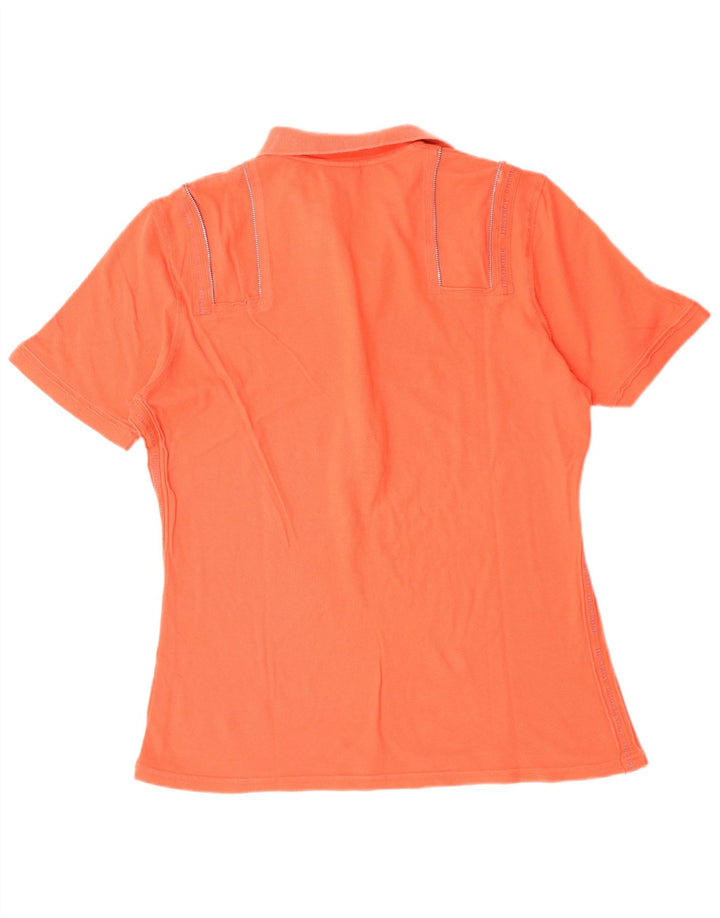 Richmond Polo para mujer UK 46 Grande Naranja Algodón