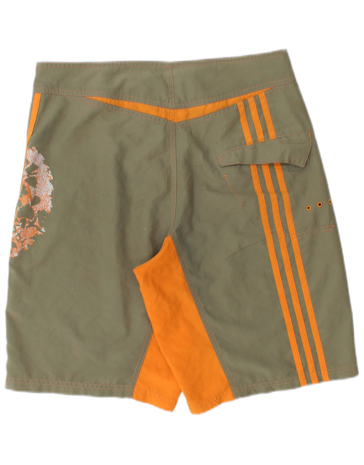 Bañador ADIDAS Hombre Pequeño Caqui Floral Poliéster