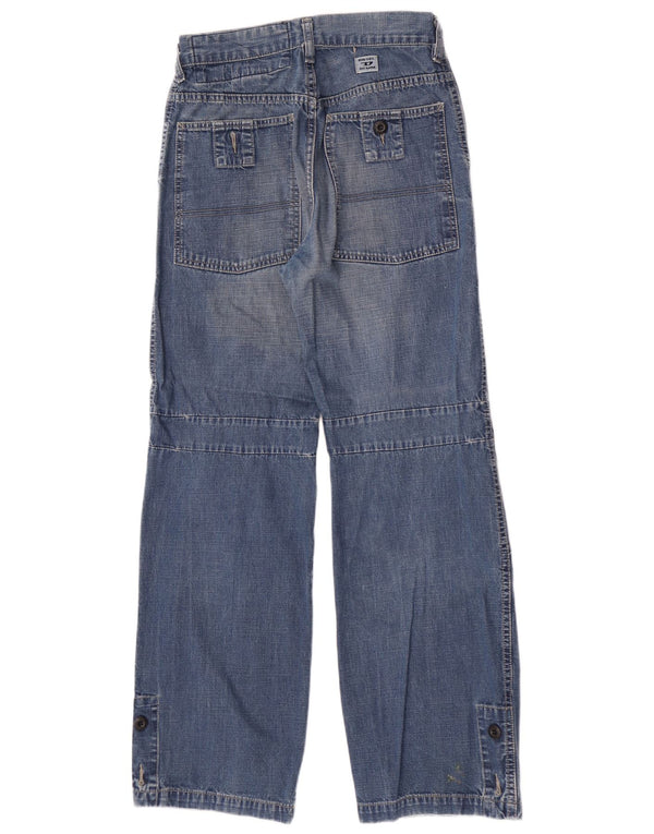 Diesel Jeans de pierna ancha para hombre W28 L30 Algodón azul