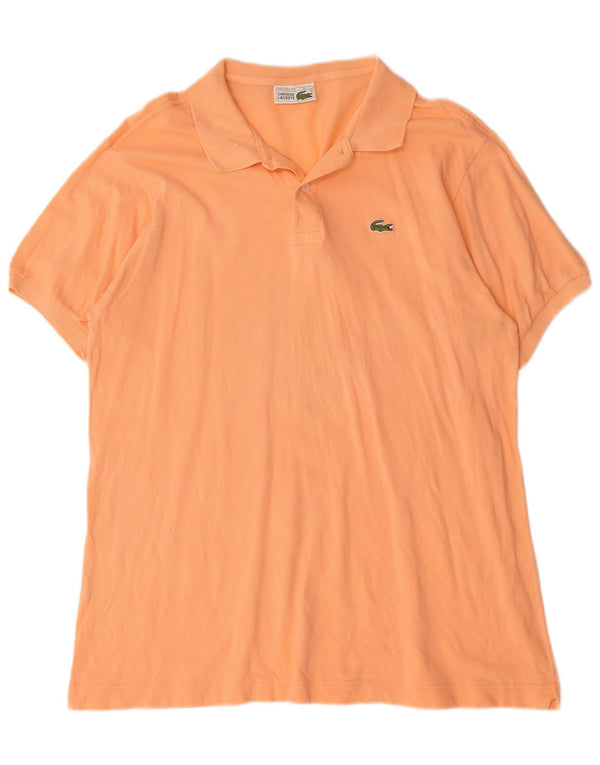 Polo Lacoste Hombre Talla 6 XL Algodón Naranja