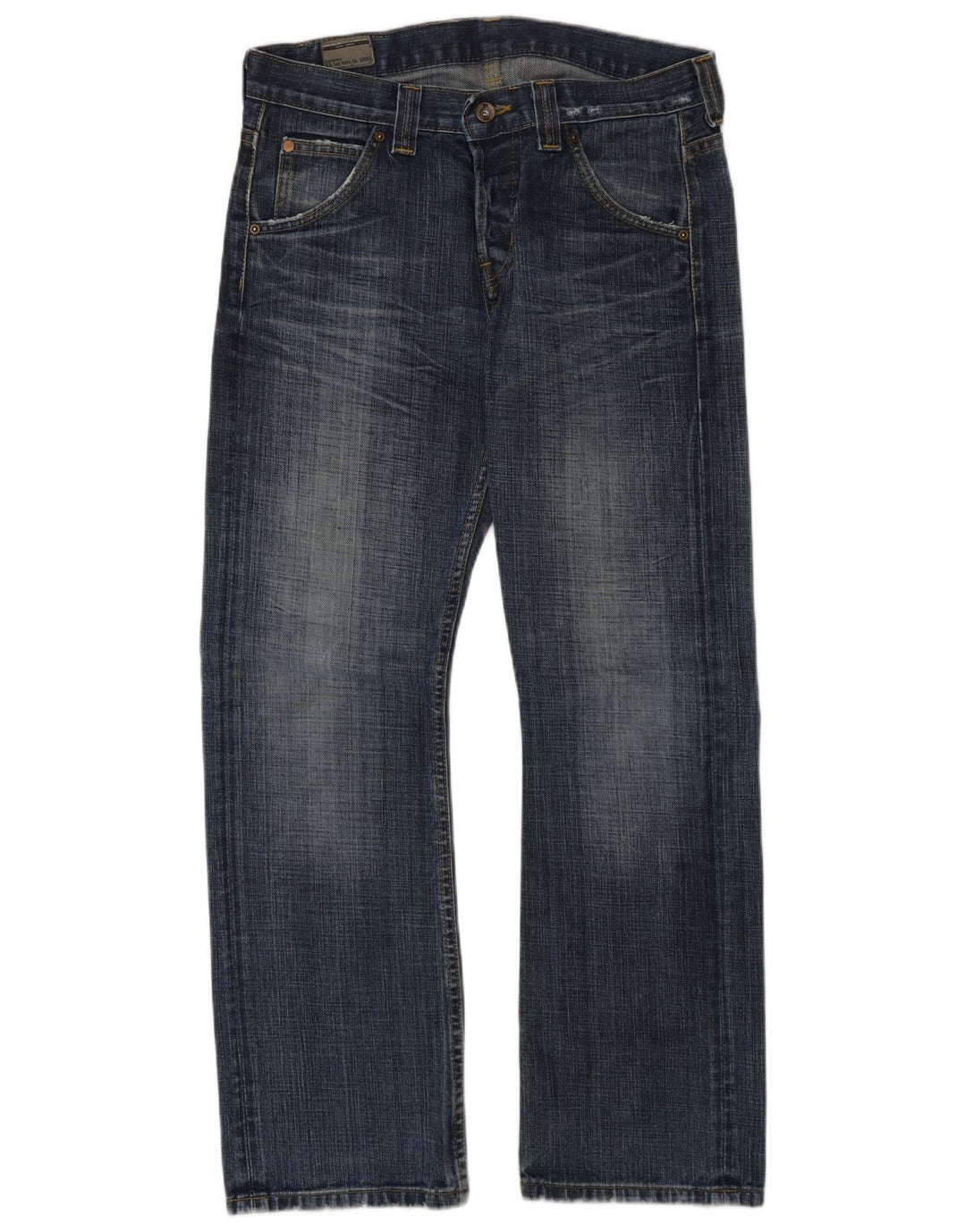 Vaqueros Lee Flint Rectos Mujer W30 L30 Algodón Azul