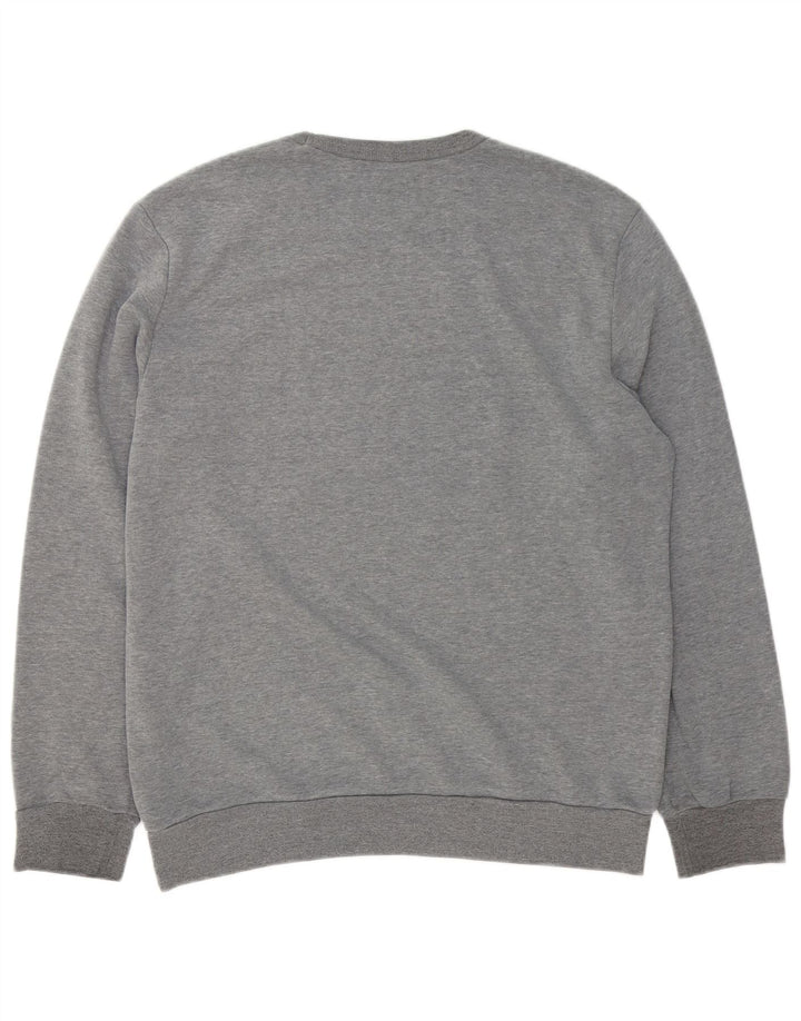 GAP Sudadera Gráfica para Hombre Jersey Grande Gris