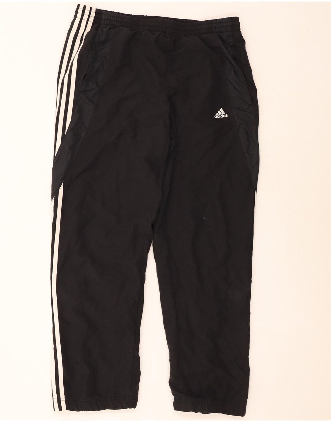 Adidas Hombre Pantalones De Chándal Joggers Medium Negro Poliéster