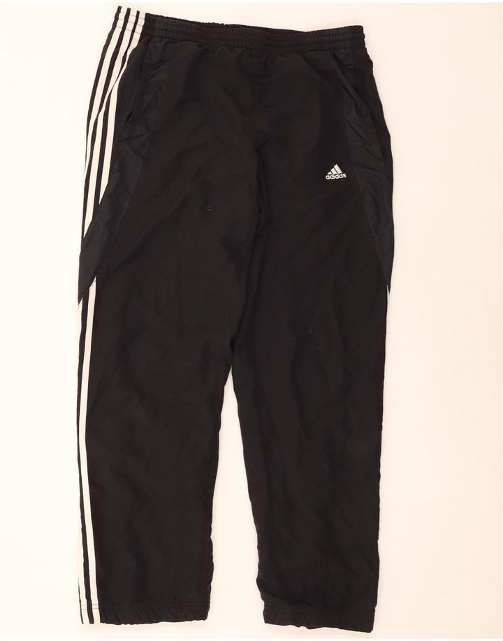 Adidas Hombre Pantalones De Chándal Joggers Medium Negro Poliéster