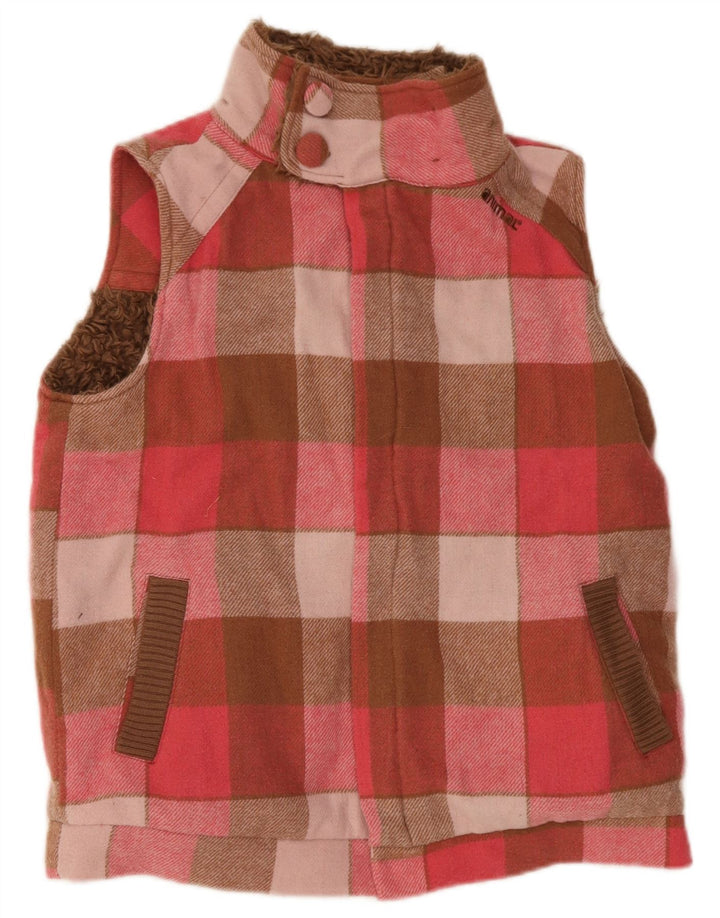 Chaleco reversible para mujer Animal UK 44 Medium Pink Check