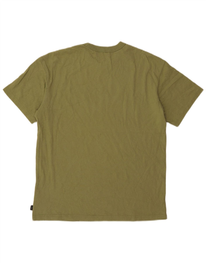 Nike Camiseta Holgada De Algodón Caqui Medio para Hombre