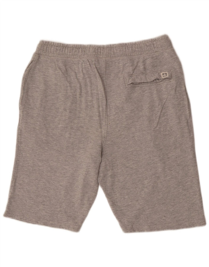 Pantalones cortos deportivos Saltrock para hombre de algodón gris medio