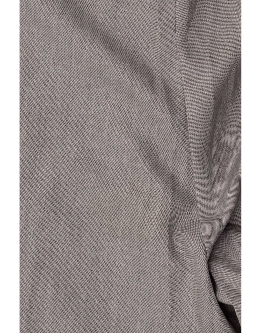 Marks & Spencer Pantalón de traje recto para hombre W42 L29 Poliéster gris