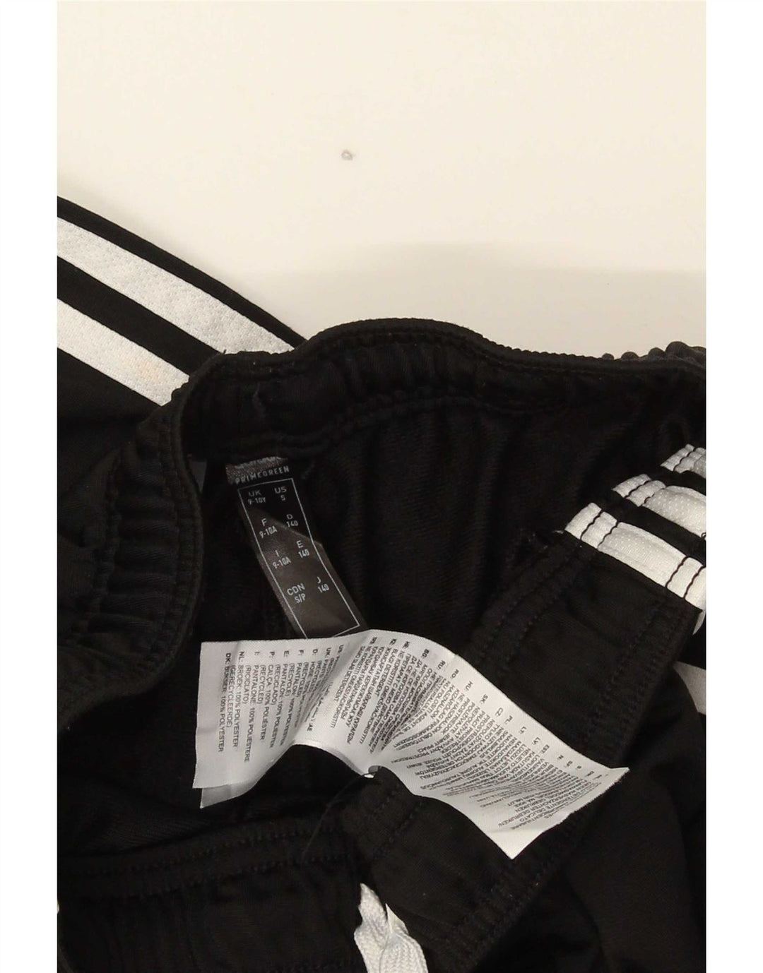 Adidas Pantalones de chándal para niño Joggers 9-10 años Negro Poliéster