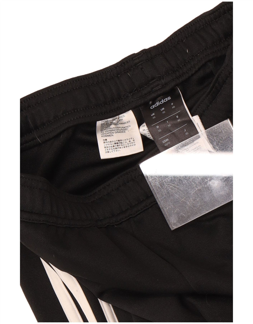 Adidas Hombre Climalite Pantalones De Chándal XS Negro Poliéster