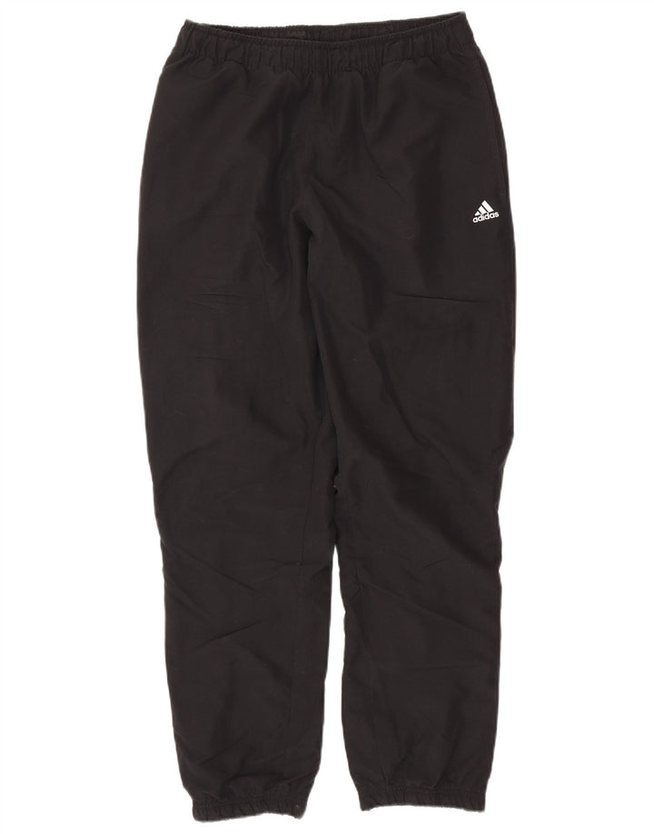 ADIDAS Hombre Climalite Chándal Pantalones Joggers Medio Negro Poliéster