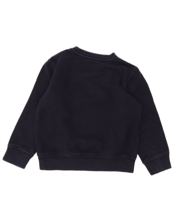 Think Pink Sudadera de corte regular con gráfico para niños 4-5 años Azul marino