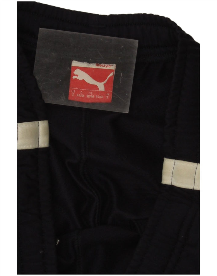 Puma Pantalones De Chándal Para Hombre Small Azul Marino Colorblock