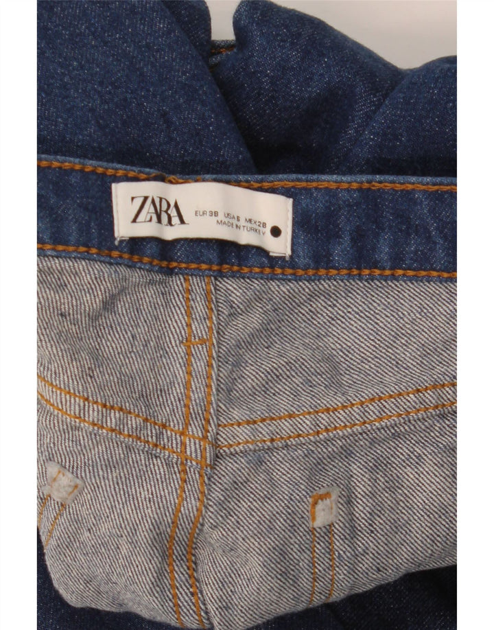 ZARA Vaqueros Bootcut Mujer EU 38 Small W28 L34 Azul