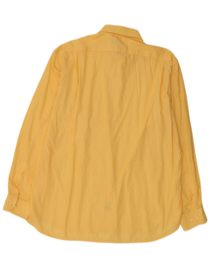 Camisa Pierre Cardin para hombre talla 41 algodón amarillo grande