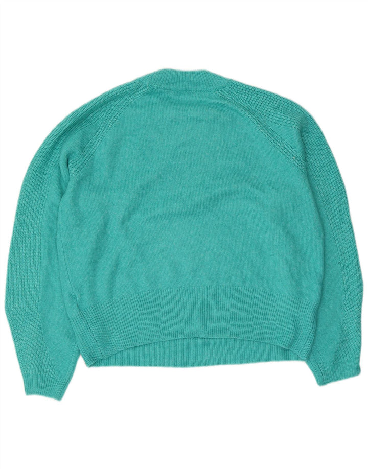 Marks & Spencer Jersey de Cuello Redondo para Mujer UK 40 Acrílico Azul Medio