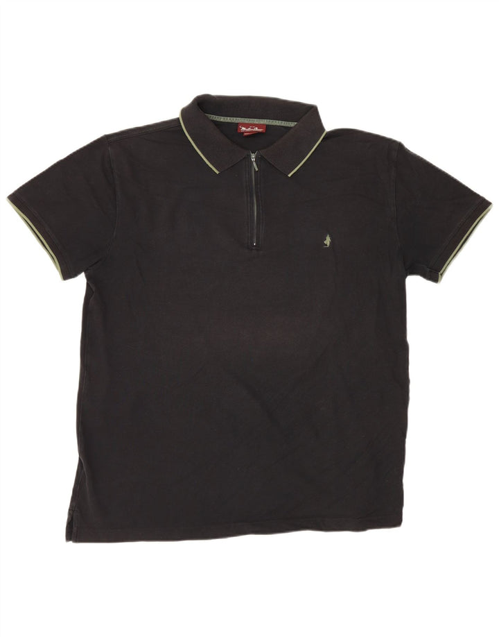 Marlboro Classics Polo Hombre 3XL Algodón Negro