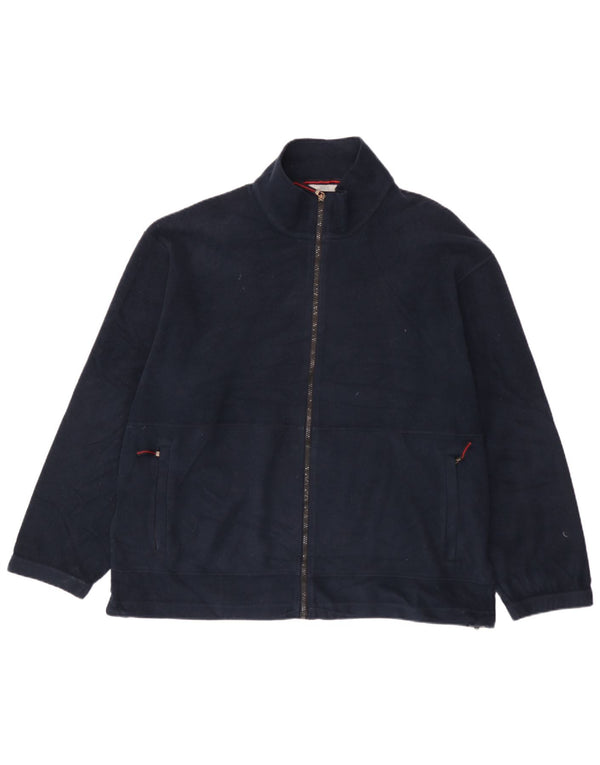 Marks & Spencer Chaqueta polar para hombre UK 42 XL Poliéster azul marino