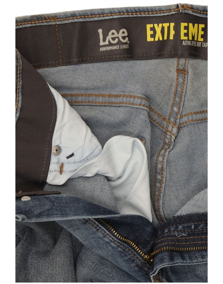 Vaqueros Lee Extreme Motion Straight para Mujer W30 L28 Algodón Azul
