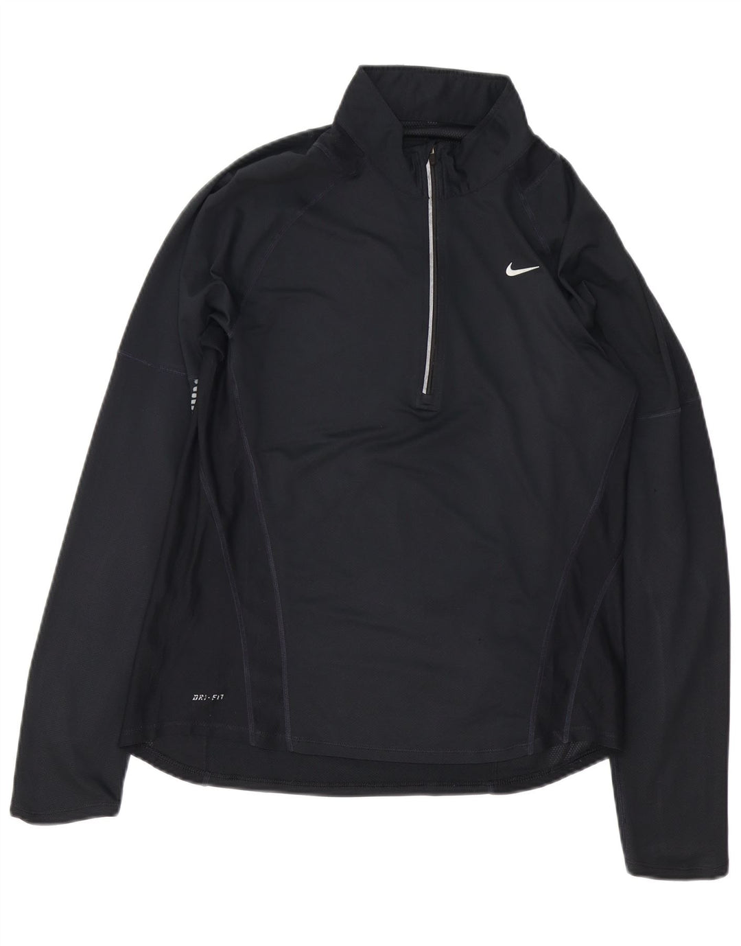 Nike Hombre Dri Fit Jersey Chándal Top UK 38/40 Medium Azul Marino