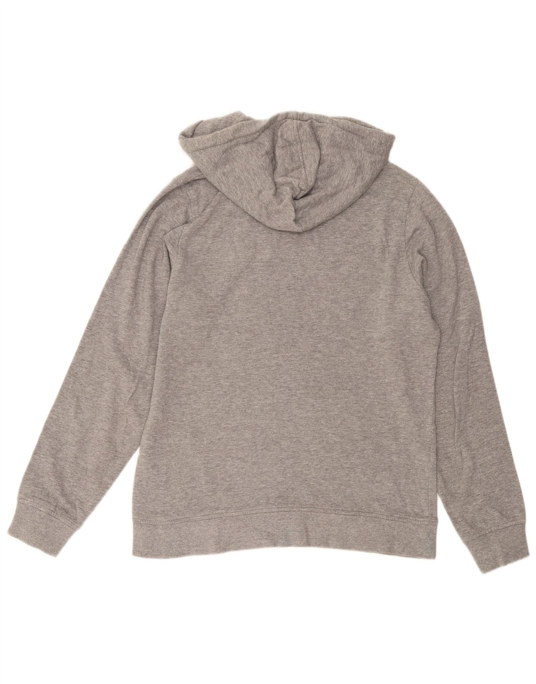 JACK & JONES Hombre Sudadera Con Capucha Gráfica Jersey De Algodón Gris Medio