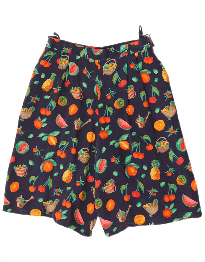 Bardehle Bermudas con estampado abstracto para mujer EU 42 Large W30 Azul marino