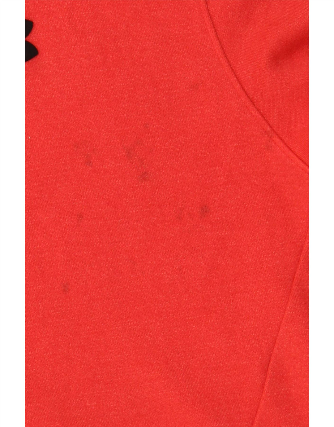 UNDER ARMOUR Sudadera con capucha para niño 15-16 años XL Algodón rojo