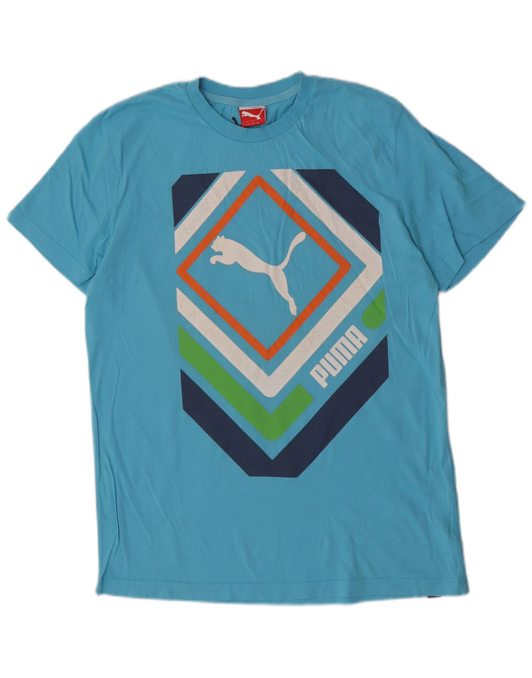Puma - Camiseta gráfica para hombre, talla grande, color azul