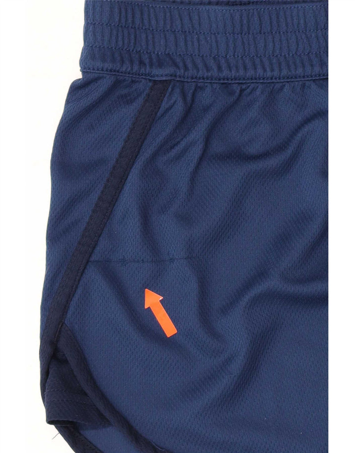 Adidas Mujer Climalite Sport Shorts UK 12/14 Medio Azul Marino Poliéster