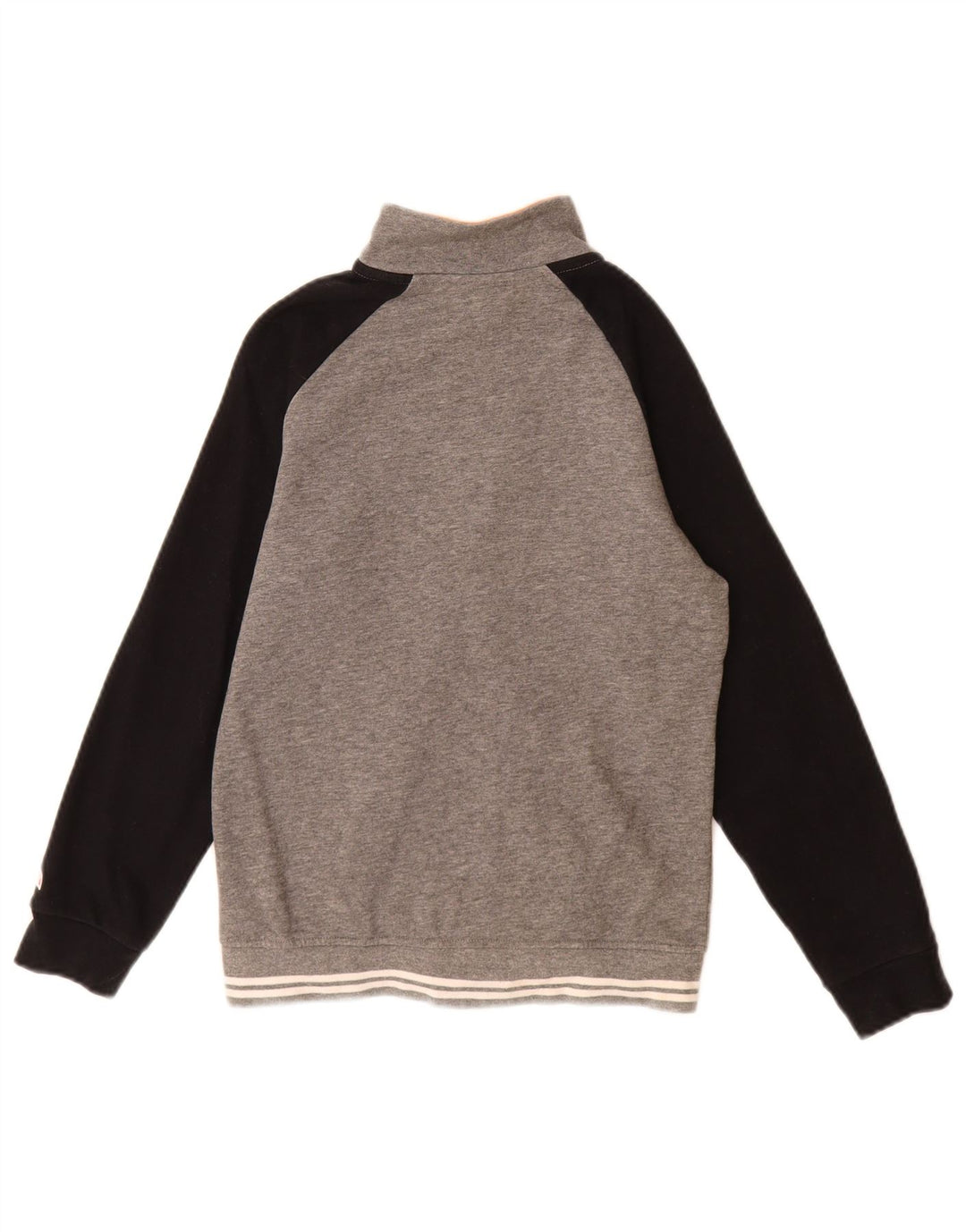 Ellesse Chaqueta de chándal con gráfico para niños 9-10 años Bloque de color gris